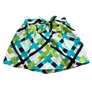 Lilly Pulitzer Girls Geometric Bow Skirt